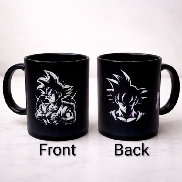 Personalized Black Patch Photo Mug