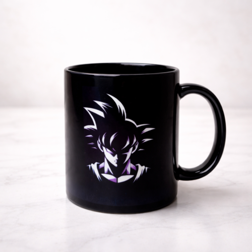 Personalized Black Patch Photo Mug