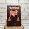 Happy Birthday Wooden Frame with led light