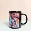 Personalized Marvel Heroes Black Mug