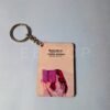 Customised Photo & amp; Message Printed Wooden Keychain