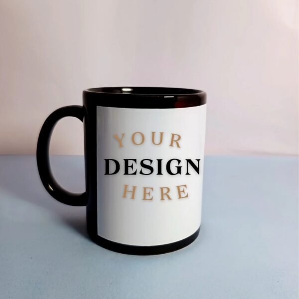 Personalized Marvel Heroes Black Mug
