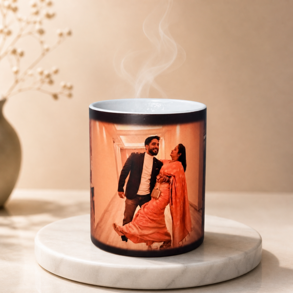 Heart Handle Magic Mug