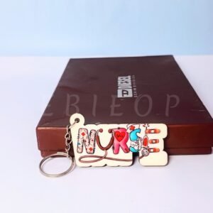 Customised Wife Cutout Keychain