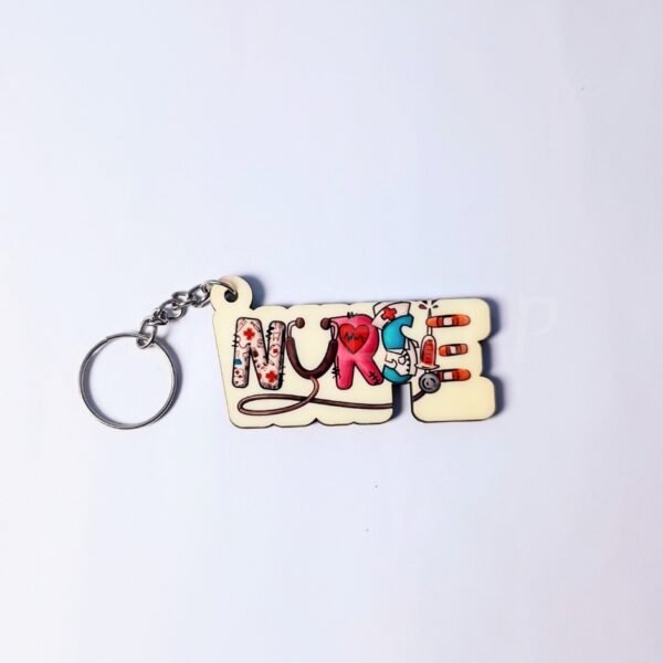 Customised Wife Cutout Keychain