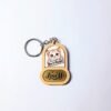 Love Printed Customised Keychain