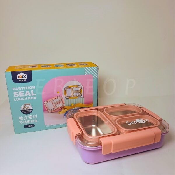 Final photo_20250408_112426_0000 Smile Stainless Steel Lunch Box (Pink 710ml)