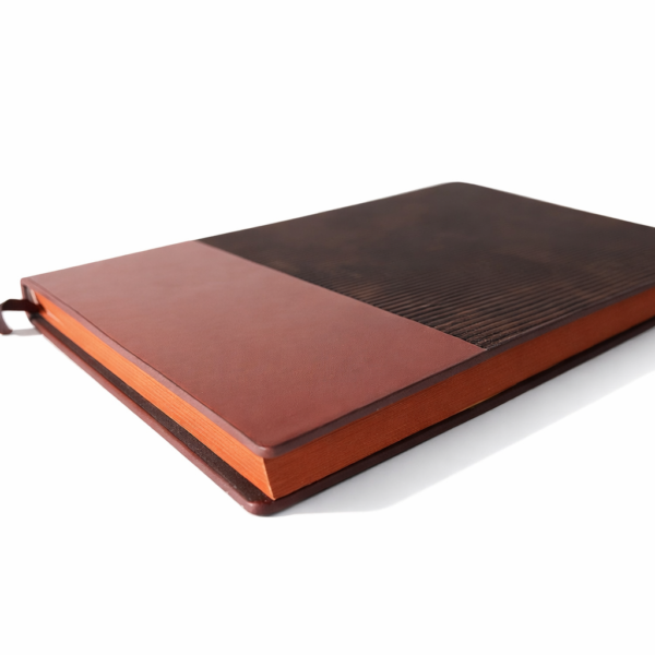 Velvet And Leather Touch A5 Premium Diary (Tan)