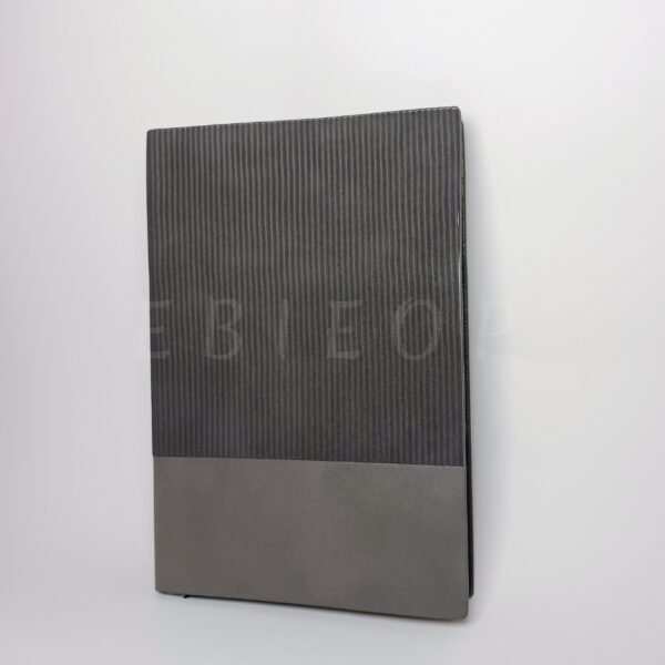 Velvet And Leather Touch A5 Premium Diary (Grey)