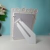 IMG_20250604_221833843 White Floral Photo Frame with photo(5*7inch)