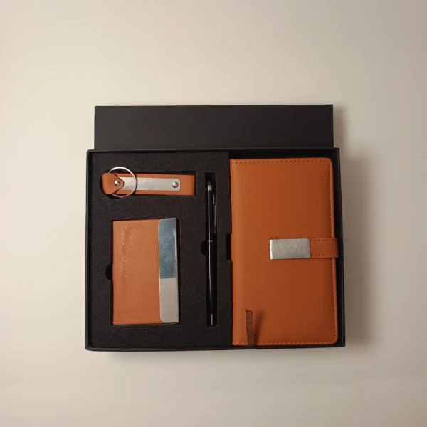 IMG_20250702_202522229 Personalized 4-in-1 Diary Gift Set with Name Printing | Notebook, Pen, Card Holder & Keychain