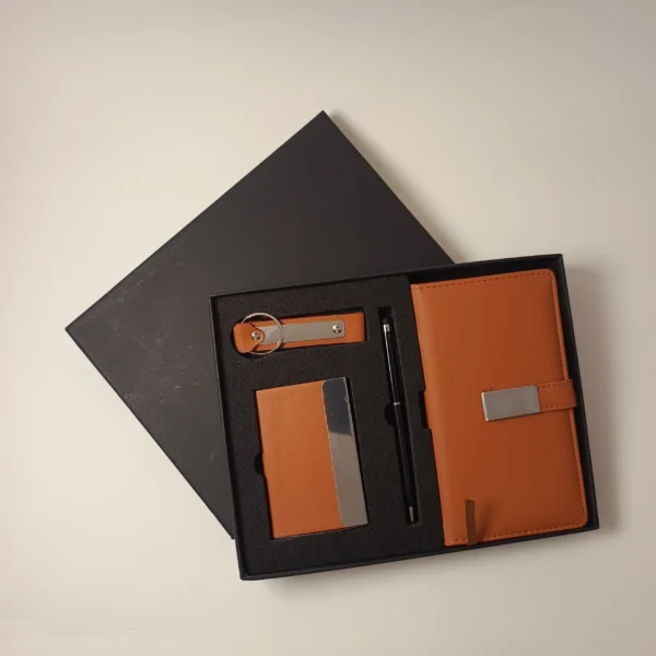 IMG_20250702_202616545 Personalized 4-in-1 Diary Gift Set with Name Printing | Notebook, Pen, Card Holder & Keychain