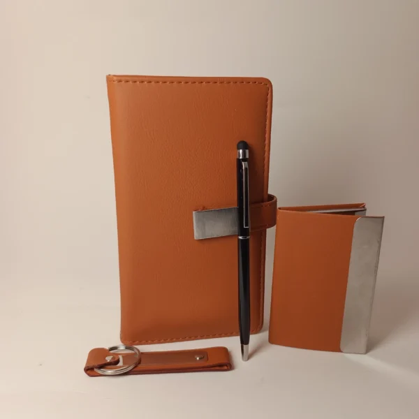 IMG_20250702_202931037 Personalized 4-in-1 Diary Gift Set with Name Printing | Notebook, Pen, Card Holder & Keychain