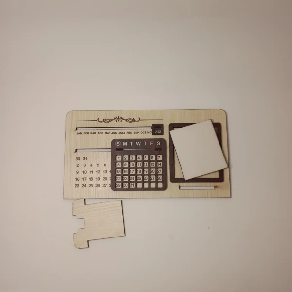 IMG_20250702_205146110 Customised Photo Printed Calendar | Table Top Wooden Calendar For Decor