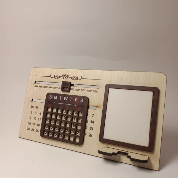 IMG_20250702_205415543 Customised Photo Printed Calendar | Table Top Wooden Calendar For Decor