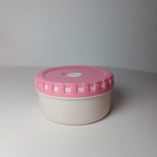 Pink Lunch Box3 Grid Stainless-steel Lunch Box (Pink 700+150ml)