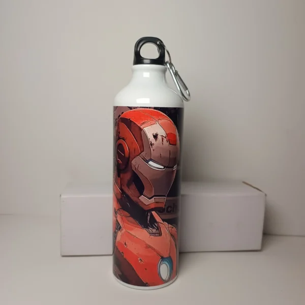 Iron Man Aluminium Water Bottle
