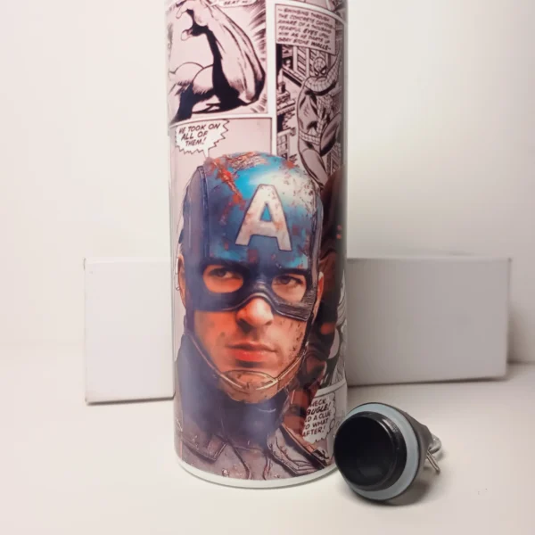 Captain America Aluminium Bottle
