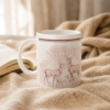 Deer Family Printed Ceramic Mug