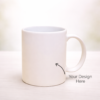 Cute Christmas Reindeer Coffee Mug